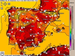 Hitze in Spanien und Portugal